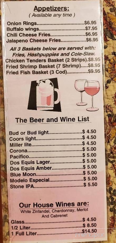 Ranch House Restaurant - Santee, CA menu_pic