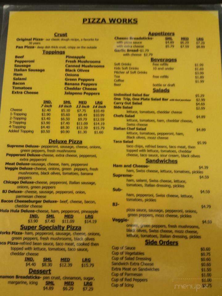 Pizza Works - Mexico, MO menu_pic