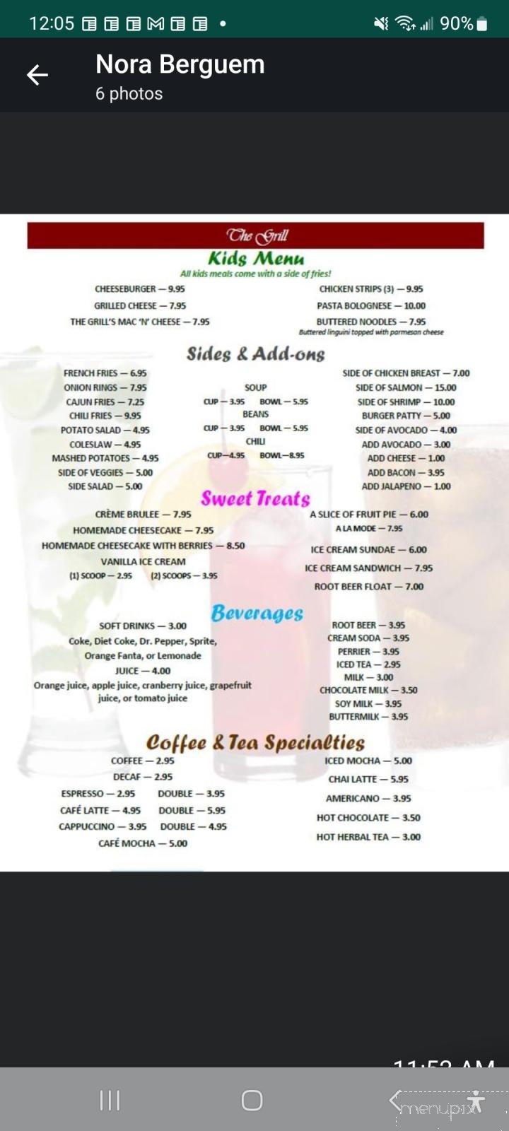 Grill - Lone Pine, CA menu_pic