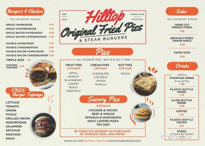 Hilltop Original Fried Pies & Burgers - Gainesville, TX