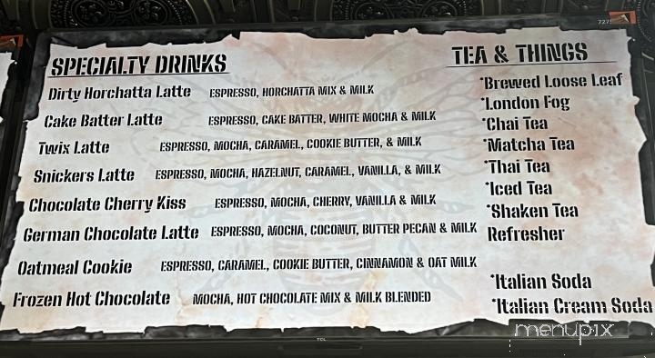 Perkatory Coffee House - Trinidad, CO menu_pic