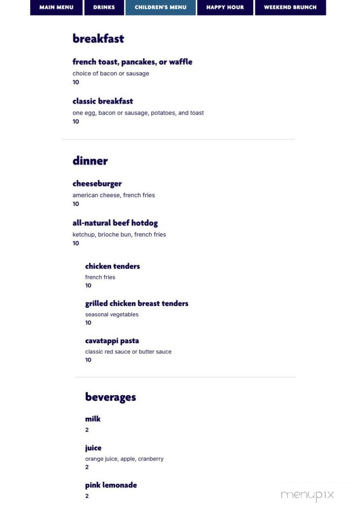 Tides Coastal Kitchen - Virginia Beach, VA menu_pic
