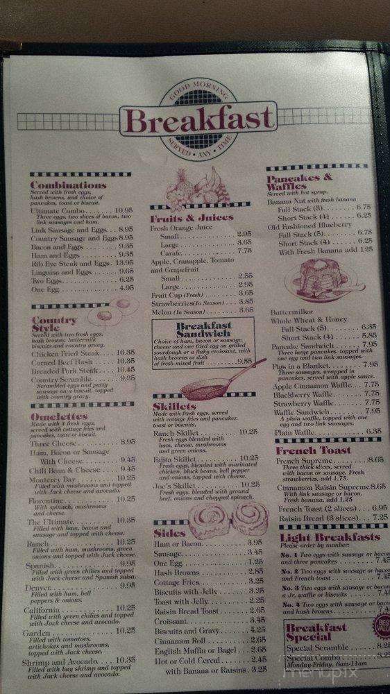 Jeffrey's Restaurant - Santa Cruz, CA menu_pic