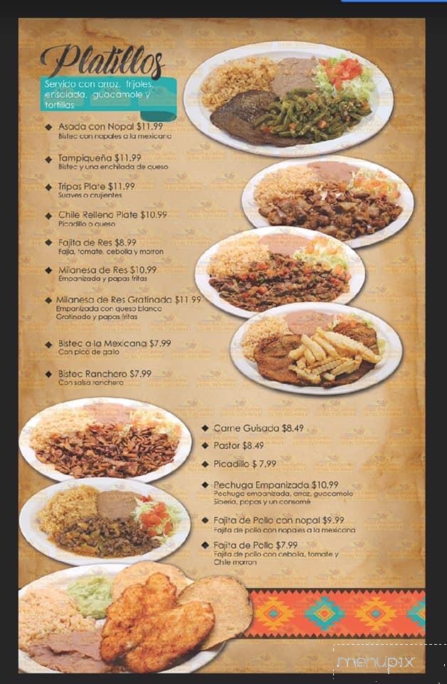 La Siberia Mexicana - McAllen, TX menu_pic