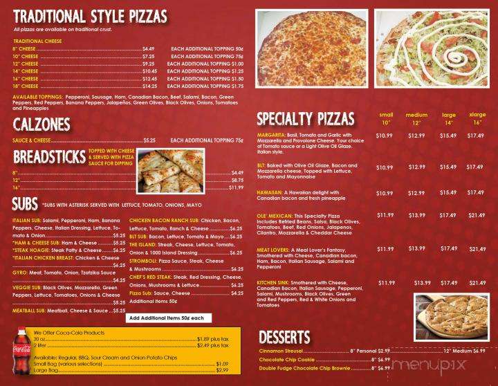 Pizza Chef - Chillicothe, OH menu_pic
