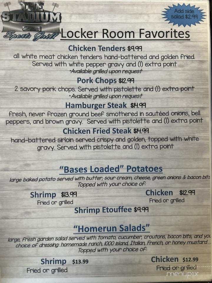 The Stadium Sports Grill - DeRidder, LA