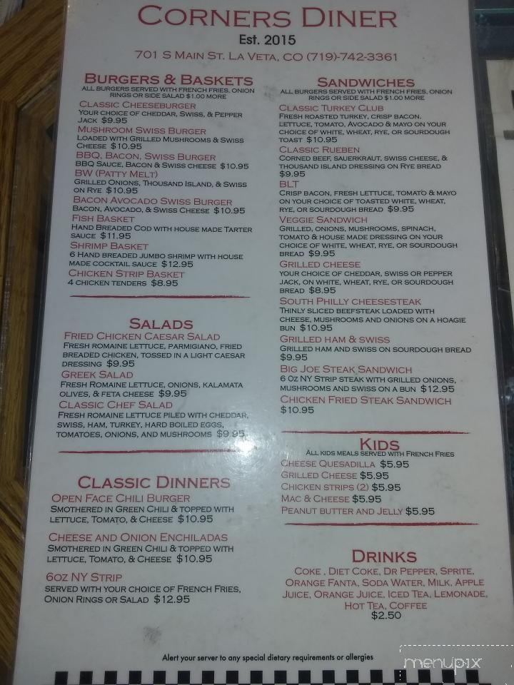 Corners Diner - La Veta, CO