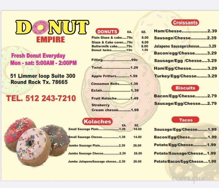 Donut Empire - Round Rock, TX