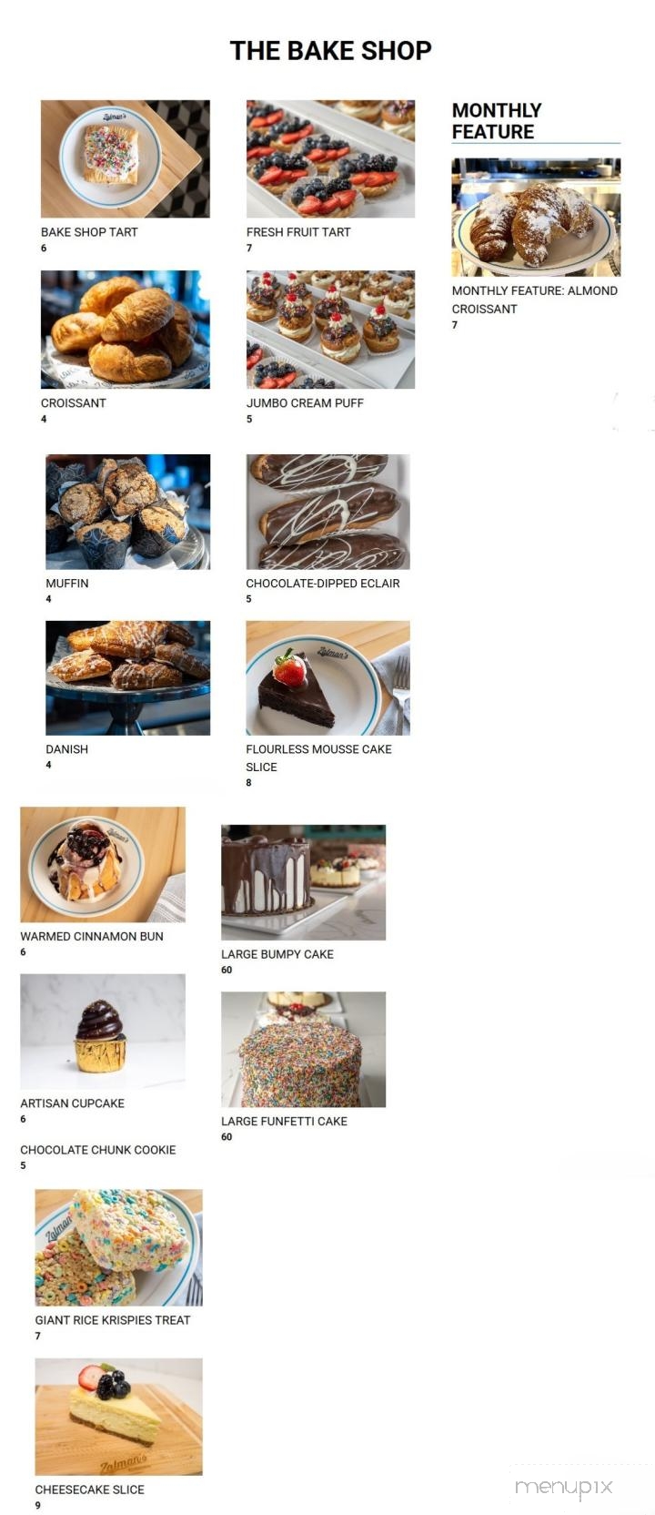 The Bake Shop - Bloomfield Hills, MI menu_pic