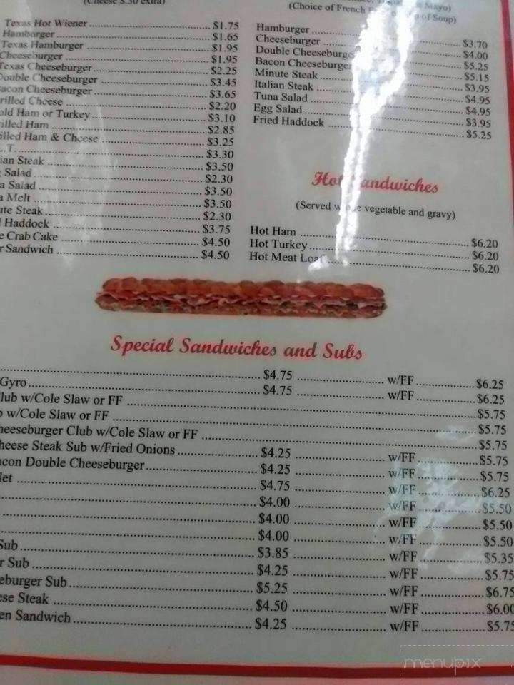 Famous Restaurant - York, PA menu_pic