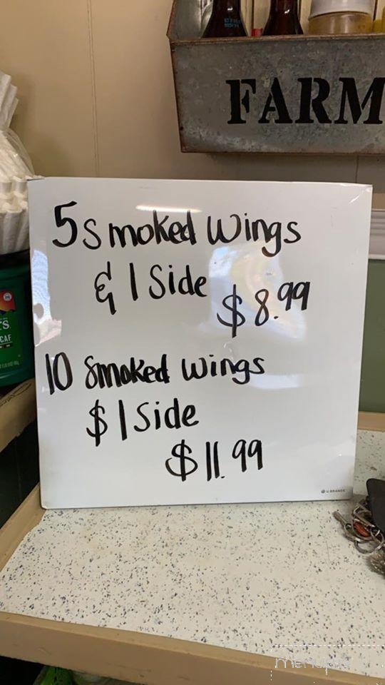 Ed's Truck Stop - Poulan, GA menu_pic