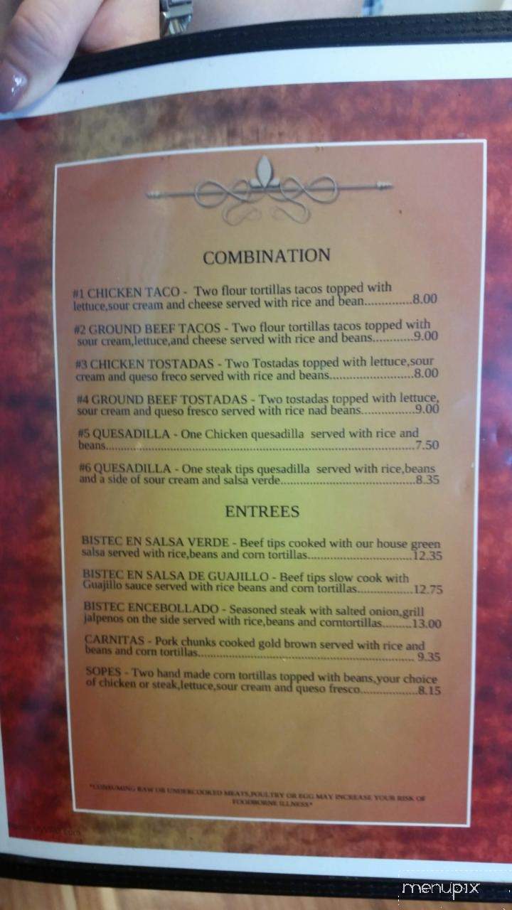 Veroni Cafe - Chambersburg, PA menu_pic