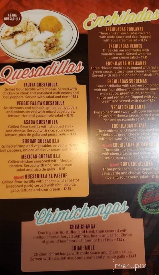 La Cocina - Lakewood, NY menu_pic