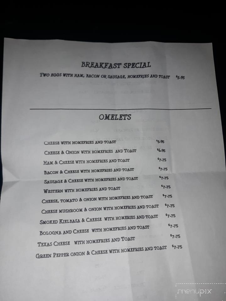 McIlwee's Restaurant - Scranton, PA menu_pic
