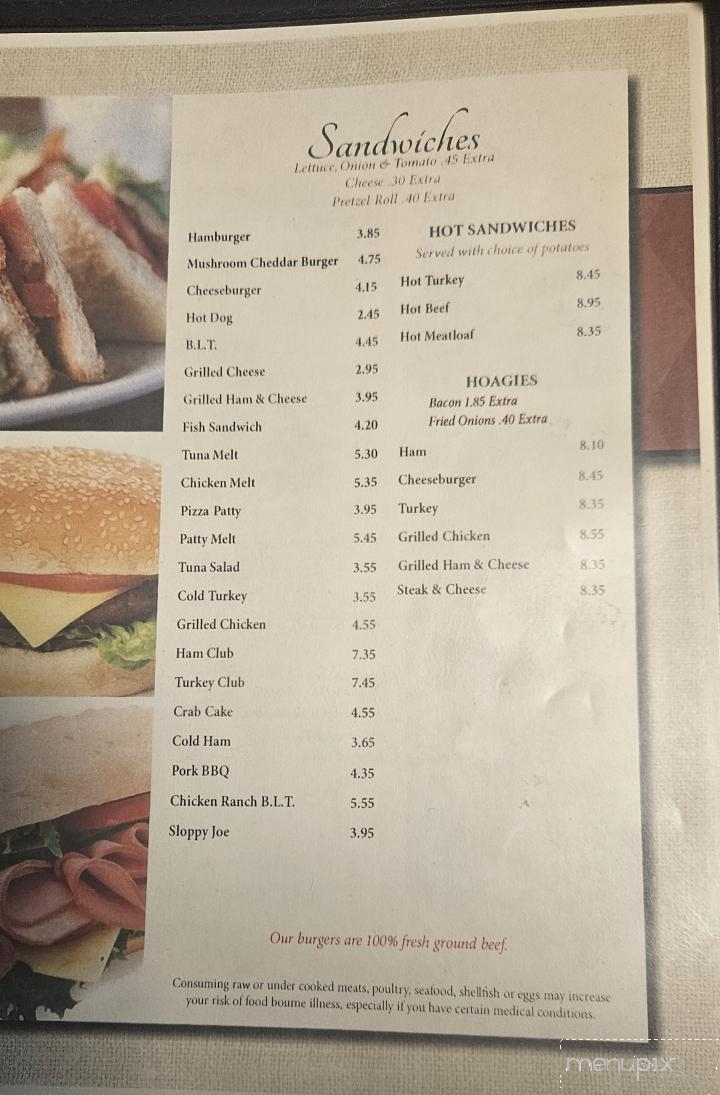 K's Place - McConnellsburg, PA menu_pic