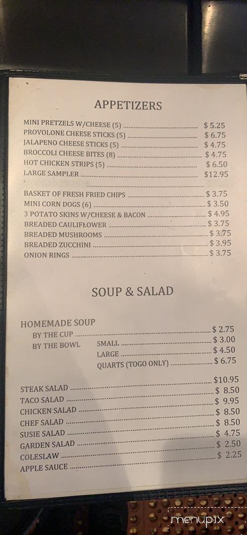 Hoots - Mckeesport, PA menu_pic