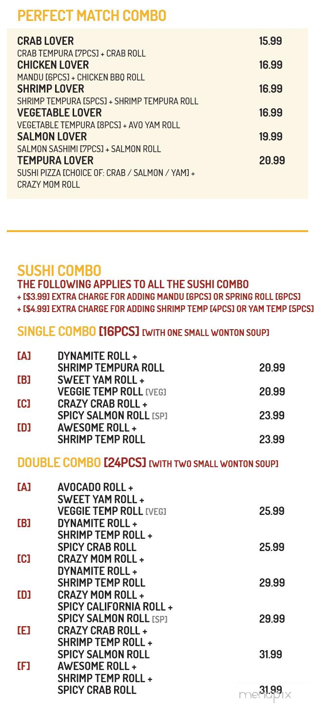 Mansu BBQ - Dieppe, NB menu_pic