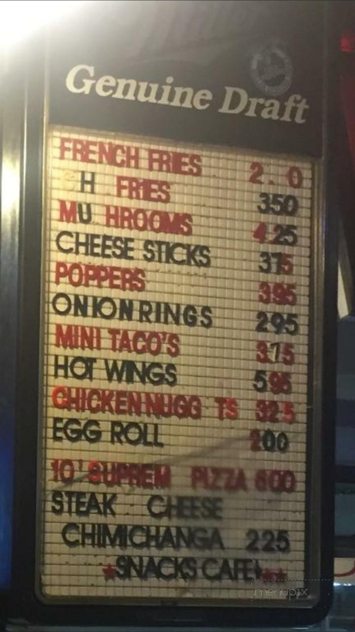 Snack's Cafe - West Terre Haute, IN menu_pic