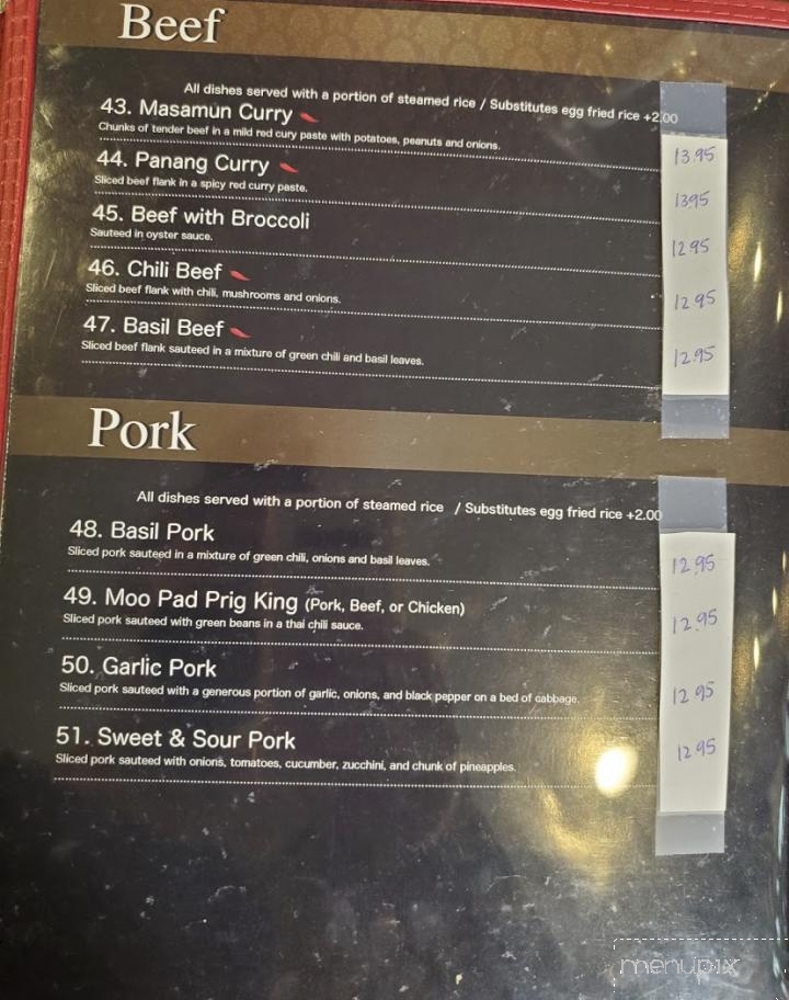Thai-Lotus Restaurant - Hesperia, CA menu_pic