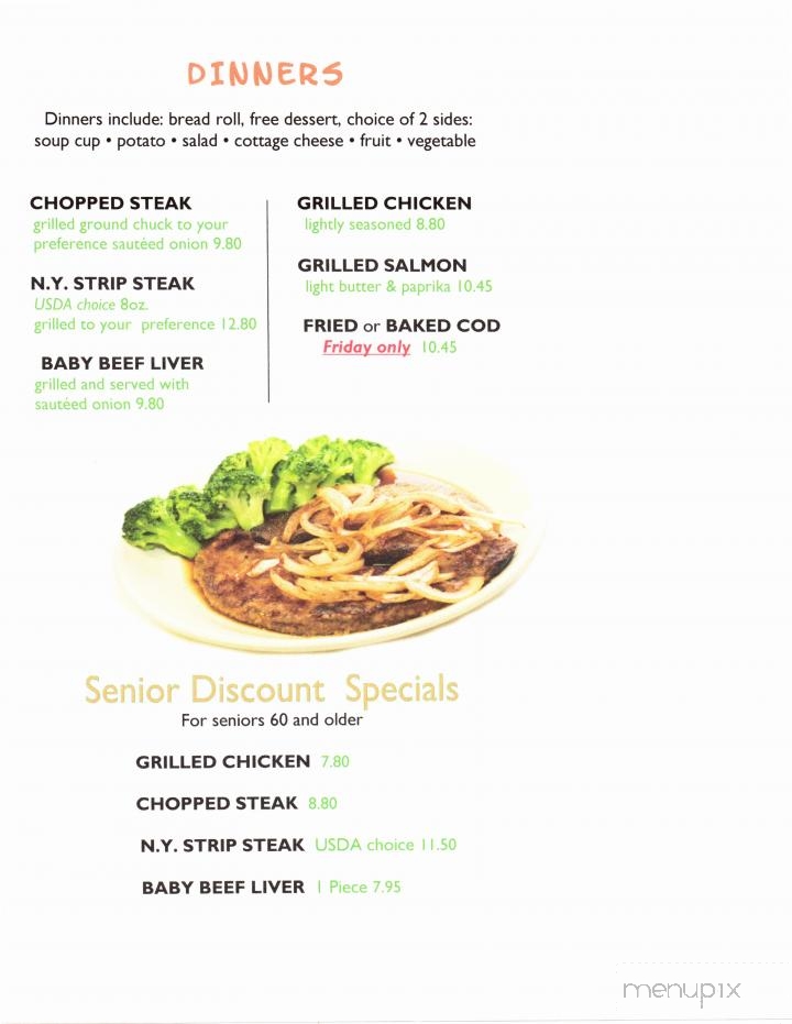 Waffle Shop Family Restaurant - Loves Park, IL menu_pic