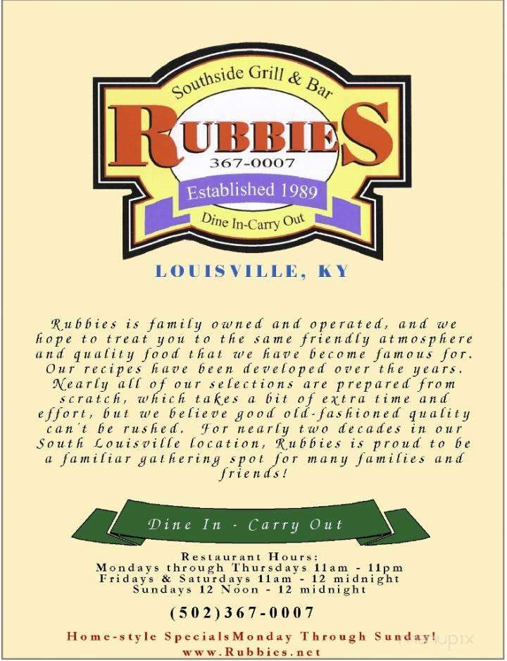 Rubbies Barbeque & Brew - Louisville, KY