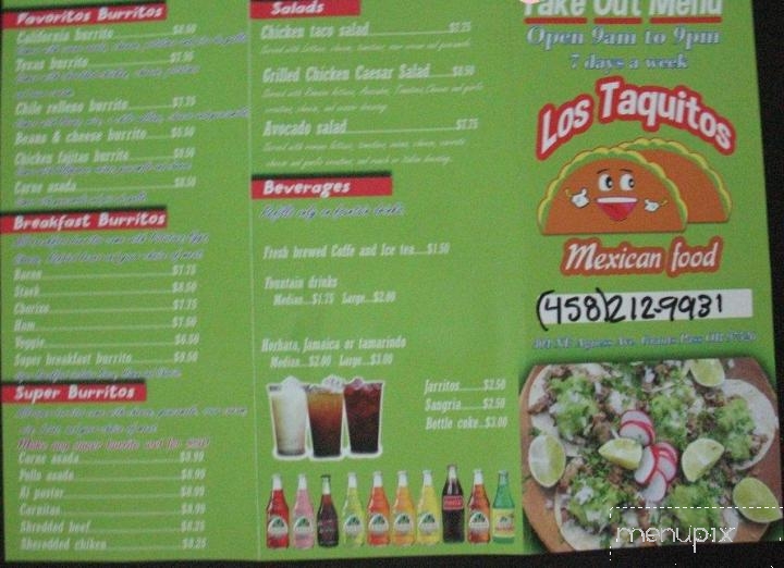 Los Taquitos - Grants Pass, OR menu_pic
