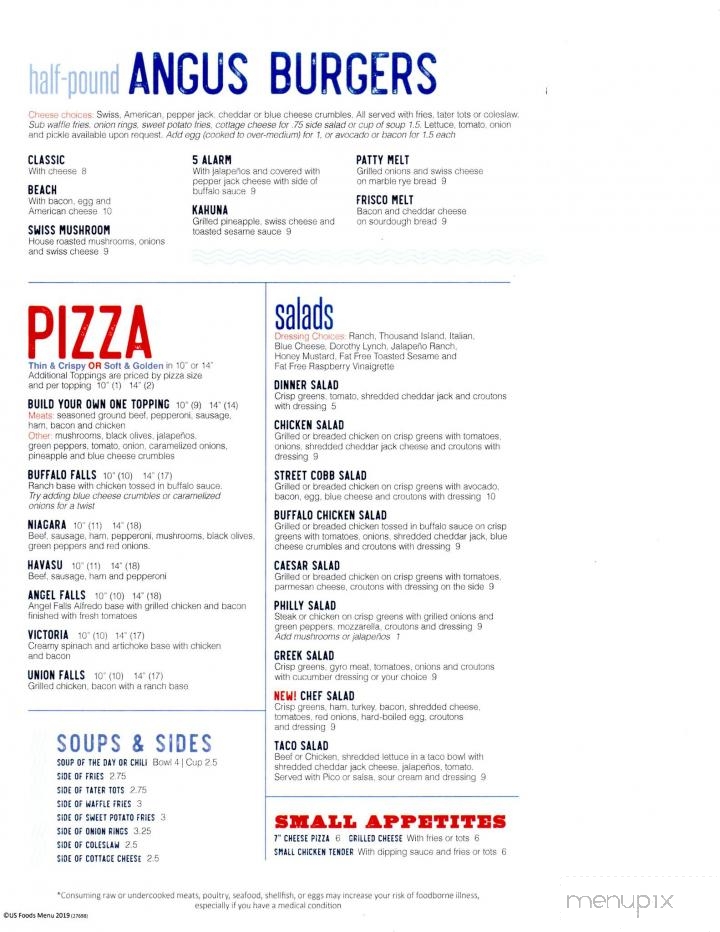 Waterfall Lounge - Omaha, NE menu_pic