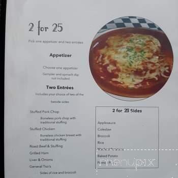 Coal Miners Diner - Jennerstown, PA menu_pic