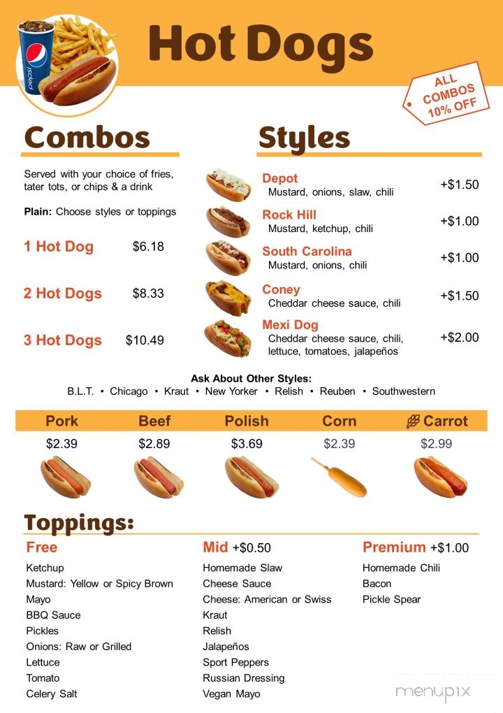 Hot Dog Depot - Rock Hill, SC
