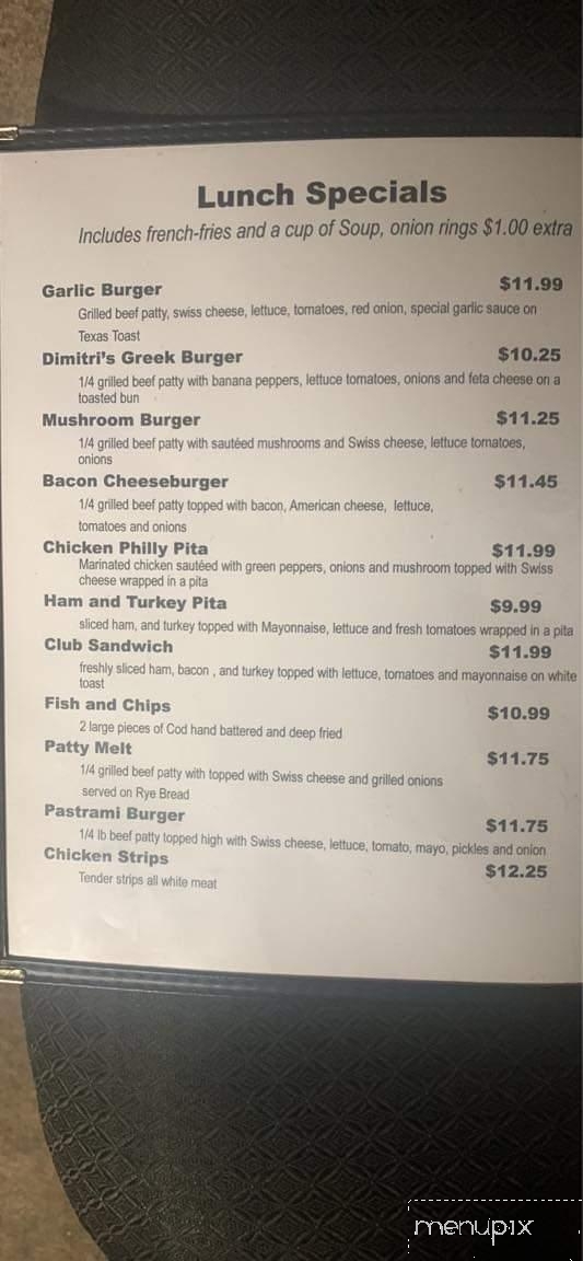 Cafe Dimitris - Tooele, UT menu_pic