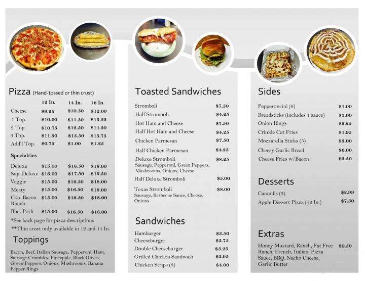 Roth's Pizzeria - Eberfeld, IN menu_pic