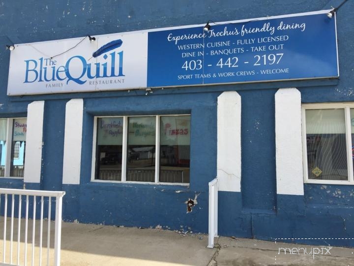 The Blue Quill Family Restaurant - Trochu, AB menu_pic