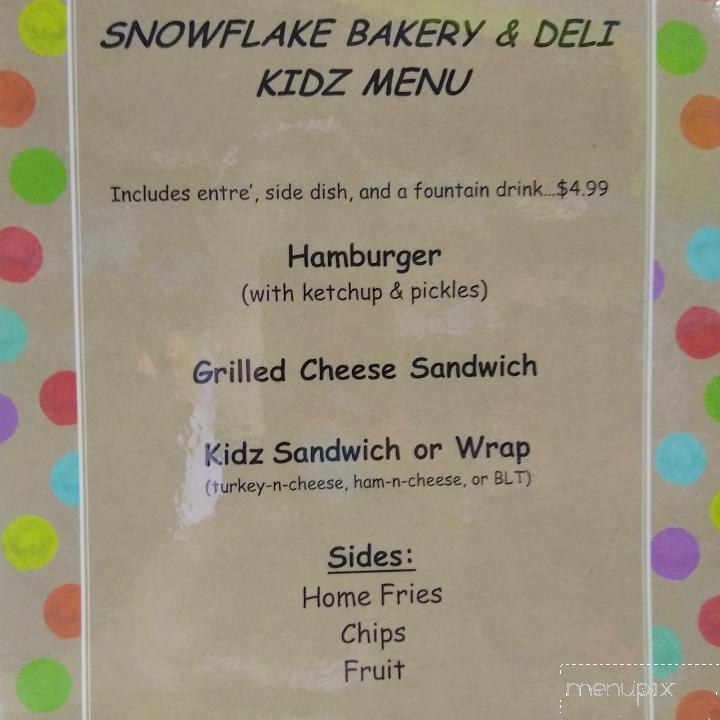 Snowflake Bakery and Deli - Henderson, TX