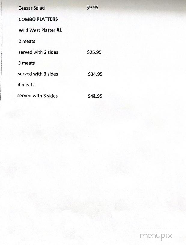 Iron Horse Saloon - Hamilton, ON menu_pic