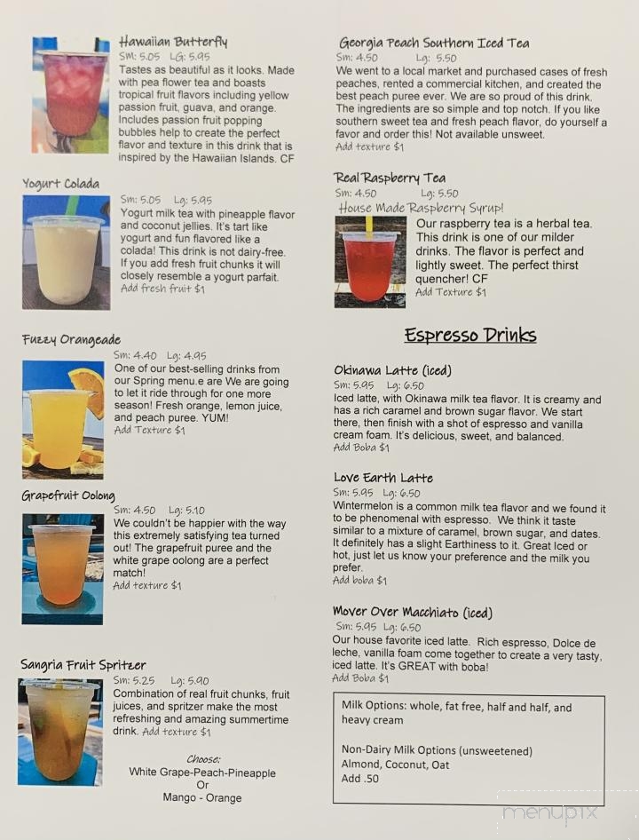 The Thirsty Snail - Longboat Key, FL menu_pic