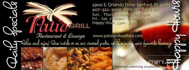 Patio Grill - Sanford, FL