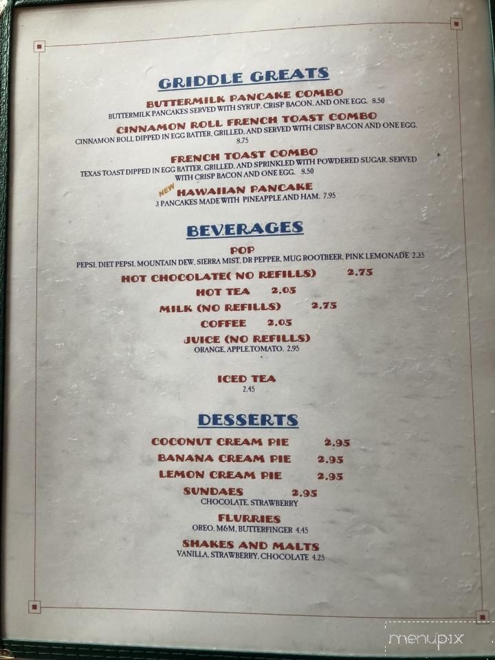 Brad's Home Plate - Le Center, MN menu_pic
