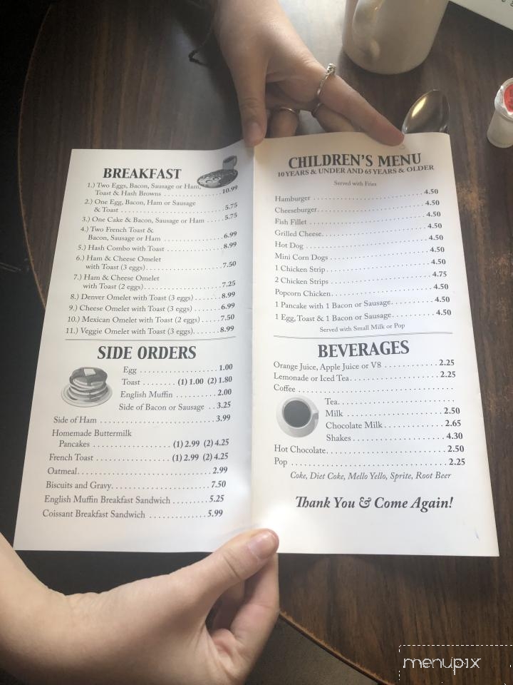 Rockford Cafe - New Rockford, ND menu_pic