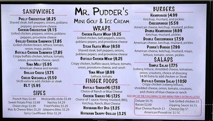 Mr. Pudders Mini Golf & Ice Cream - Skaneateles, NY