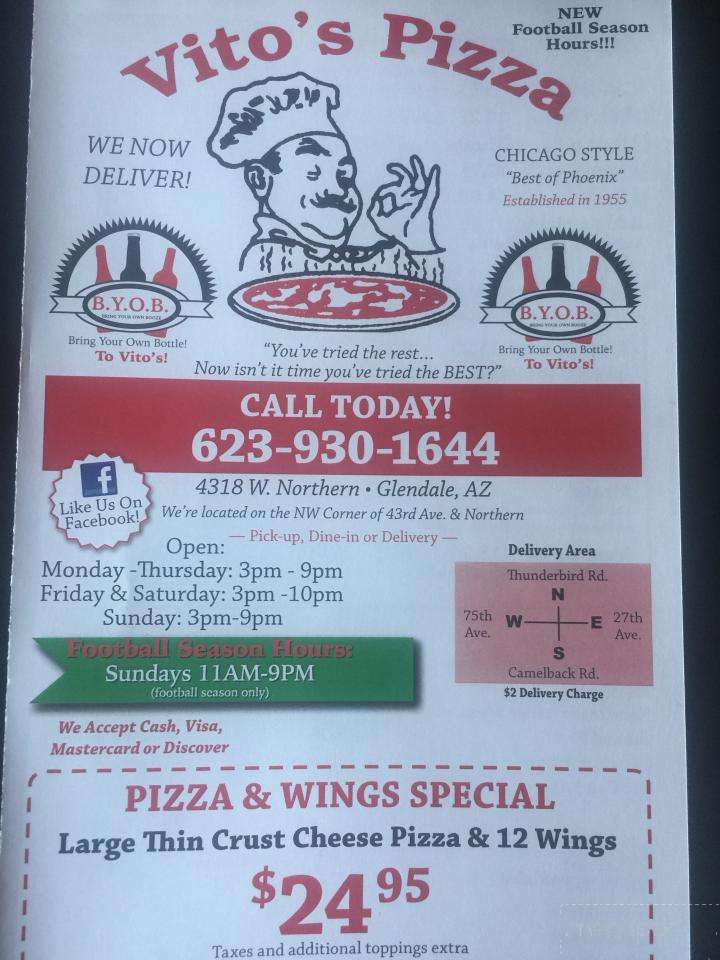 Vito's Pizza - Glendale, AZ