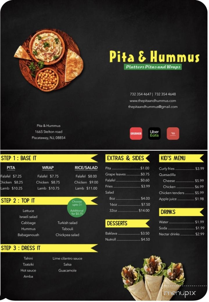 Pita And Hummus - Piscataway, NJ