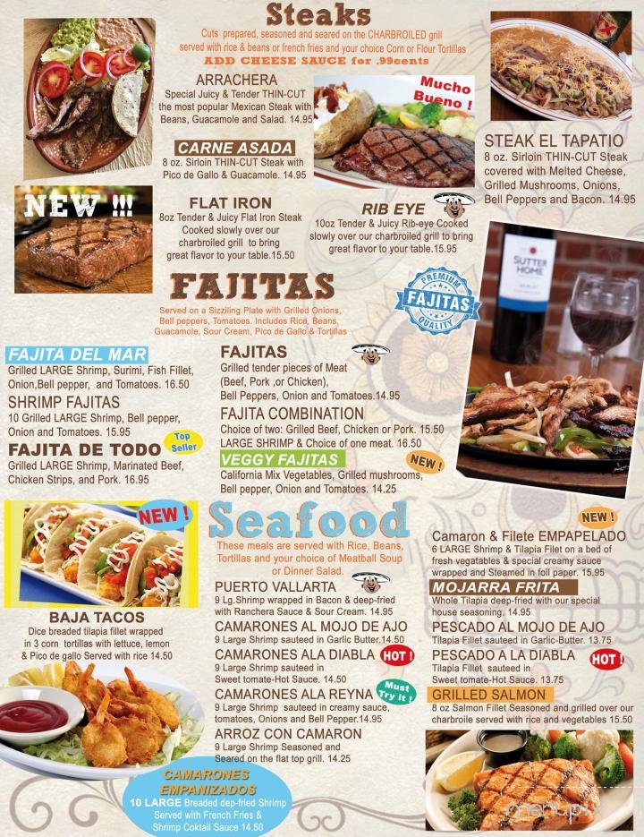 El Tapatio - Columbus, NE menu_pic