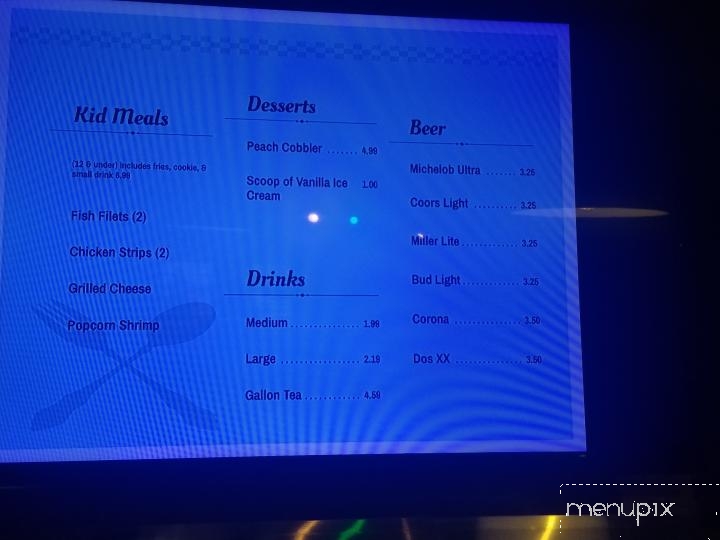 Catfish Village - Longview, TX menu_pic