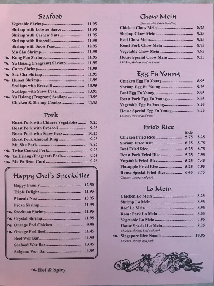 Grand China Restaurant - Greer, SC menu_pic