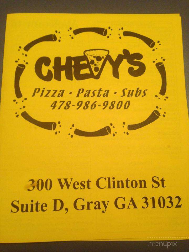 Chevy's Pizza - Gray, GA