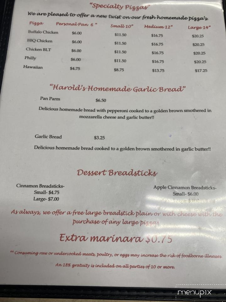 Farm House Restaurant - Byrdstown, TN menu_pic