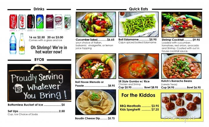 SR Boil House - Rockport, TX menu_pic