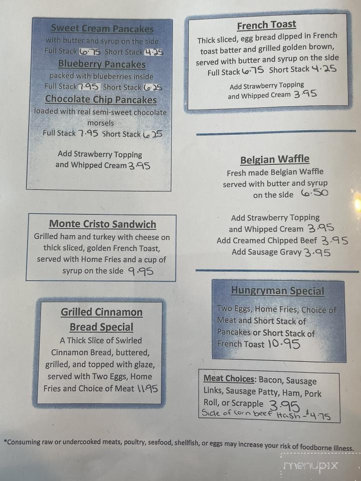 Three Brothers Pizza & Restaurant - Nazareth, PA menu_pic