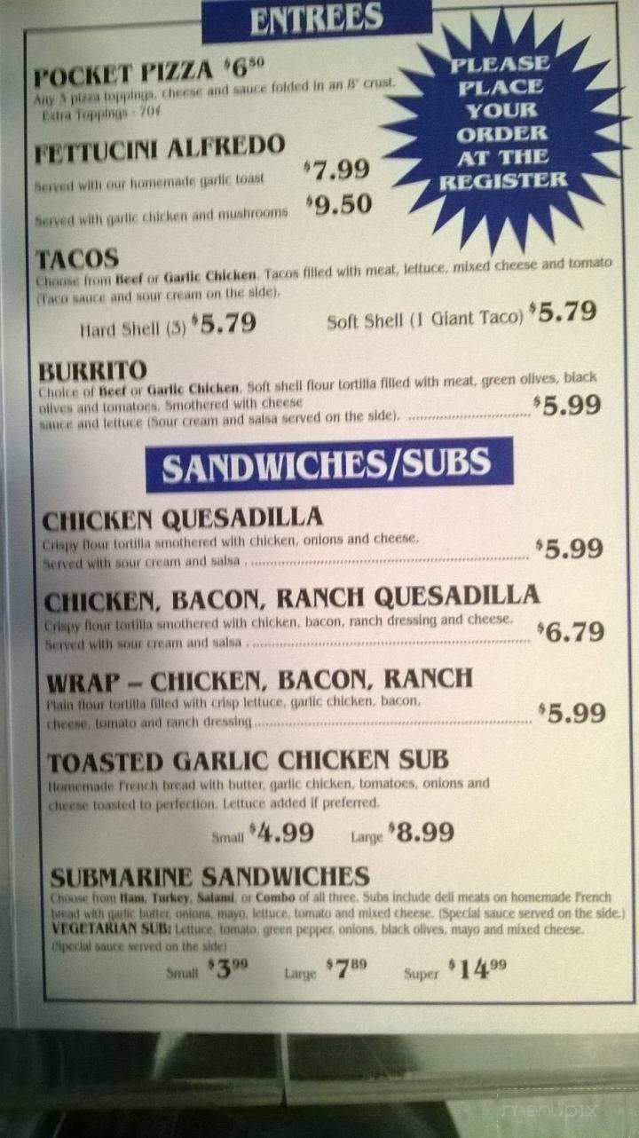 Wild Things Pizzeria & Deli - Mora, MN menu_pic