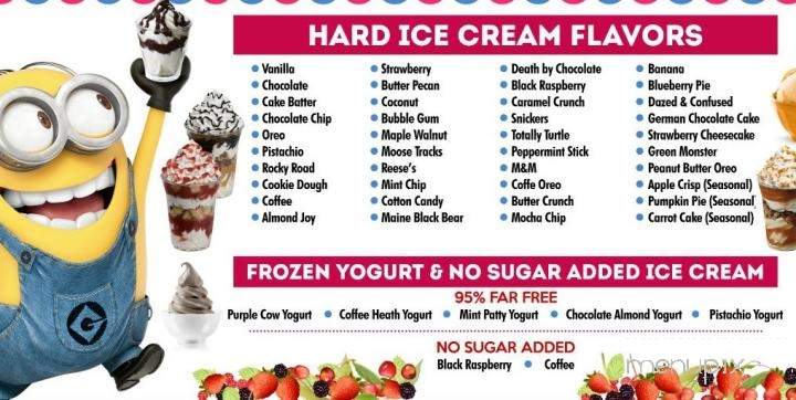 Sandy's Chill Spot Ice Cream Bellingham - Bellingham, MA menu_pic